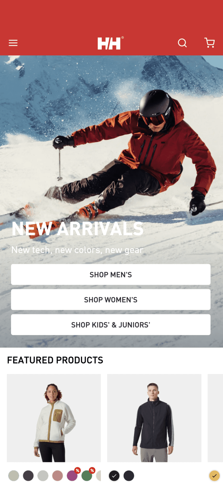 Helly Hansen mobile